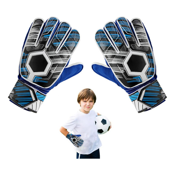 Guantes De Portero Fútbol Profesional Antidesliz Para Niño