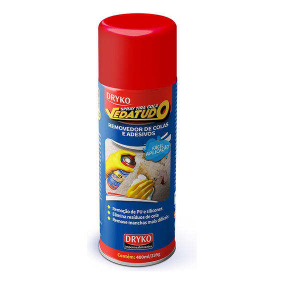 Spray Removedor De Pegamento Y Adhesivo Dryko Tiracola 400ml