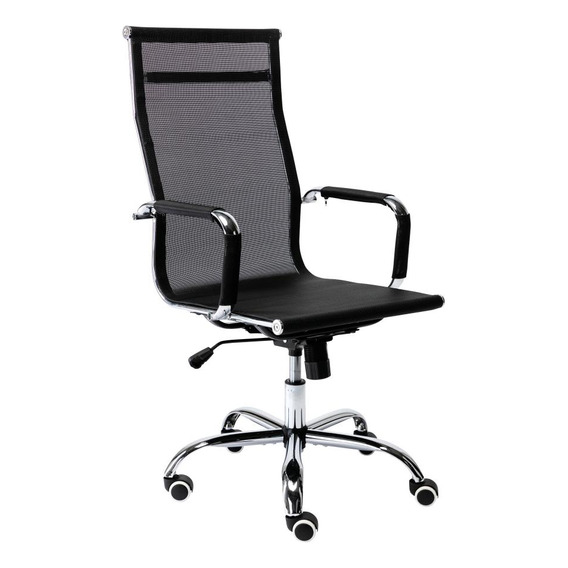 Asiento De Oficina Negro Malla D-101hm