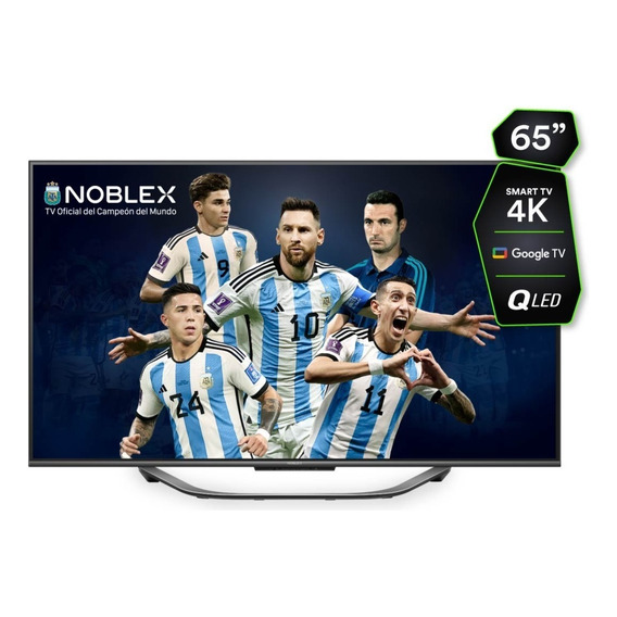 Smart Tv Noblex Dq65x9500pi 65 pulgadas Qled 4k Uhd Google Tv