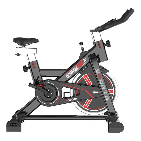 Bicicleta Fija Spinning Profesional Gym 8 Niveles 28 Kgs