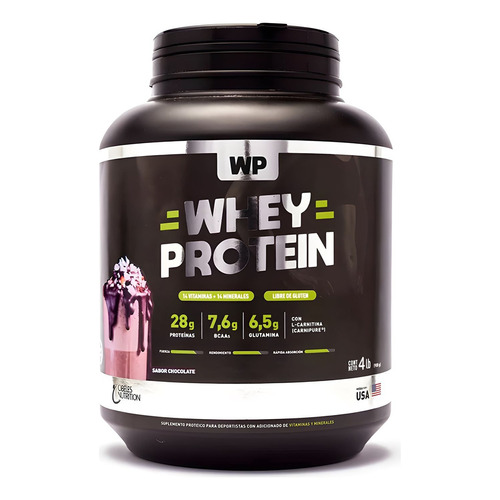 Cibeles® Wp Whey Protein 4lb (1.816g) Sabor Chocolate