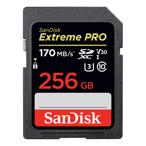 Tarjeta de memoria SanDisk SDSDXXY-256G-GN4IN  Extreme Pro 256GB