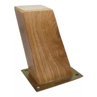 Patas De Madera 10cm Para Muebles - Cuadrada Diagonal X Und