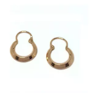 Aros Oro 18k Criollos De 16mm Mujer Niña Joyerías Glowing 