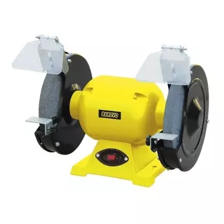 Amoladora De Banco Barovo Ab550 550w 8'' 3/4hp 200 Mm Color Amarillo Frecuencia 50hz