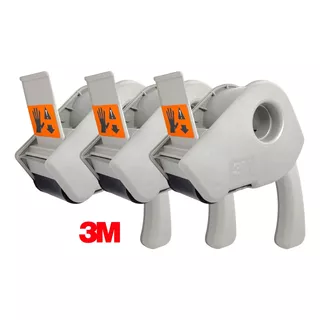 Suporte Manual Aplicador Fita Empacotamento 3m - 3 Unidades