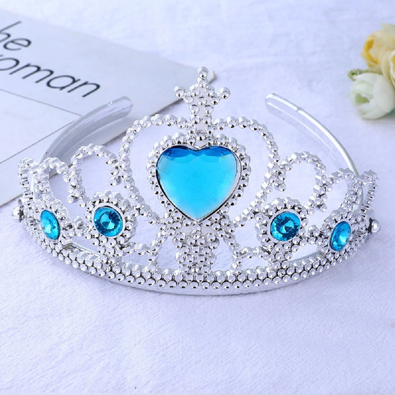 Corona Tiara Corazón Reina Princesa Cotillón Activarte