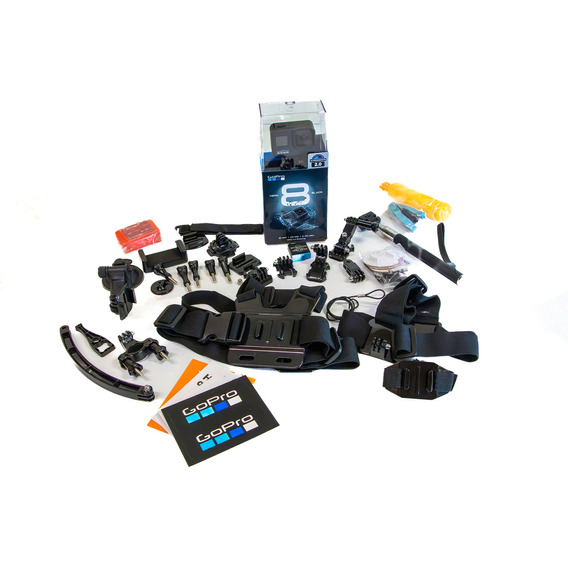 Gopro Hero 8 Black 4k Impecable Y Kit De Accesorios Fact A/b