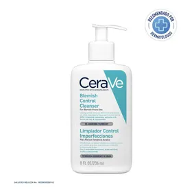 Limpiador Cerave Control Imperfecciones Para Piel con Tendencia Acnéica de Todas las Edades de Dia y Noche 236ml Skin Care