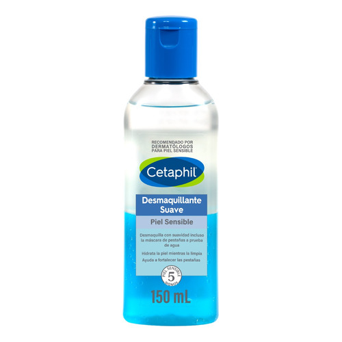 Cetaphil desmaquillante suave para piel sensible 150mL