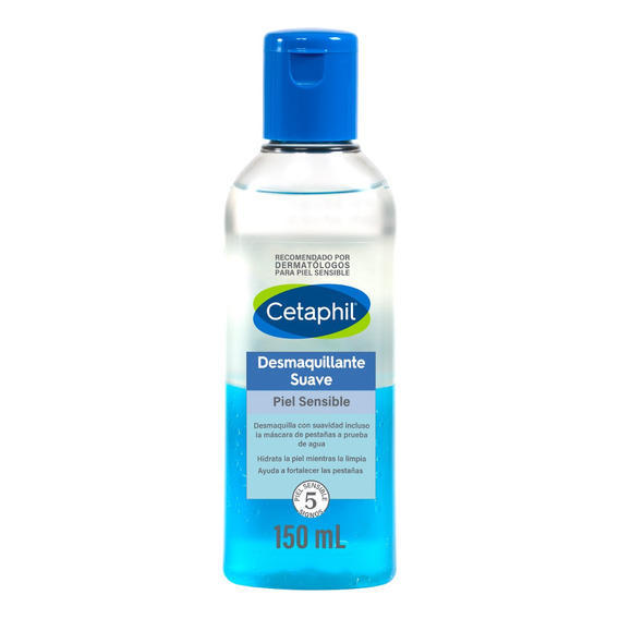 Cetaphil desmaquillante suave para piel sensible 150mL