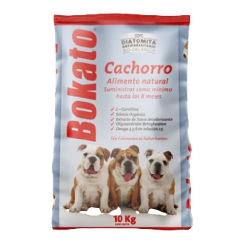 Alimento Bokato cachorro 10kg