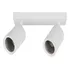 Oferta Aplique Doble Blanco Sobrepuesto Porta Gu10 Dirigible
