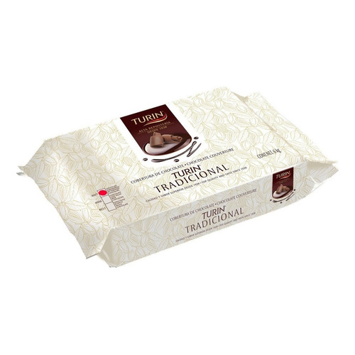 Marqueta Chocolate Turín Tradicional Semiamargo De 6kg