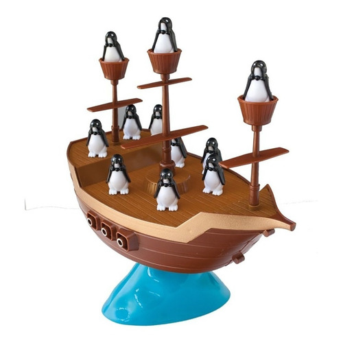 Crazy Boat Juego De Los Pinguinos Juego De Mesa Ditoys Full