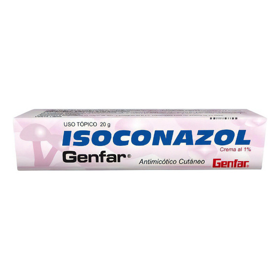 Genfar Isoconazol Crema 1% Tubo X 20g