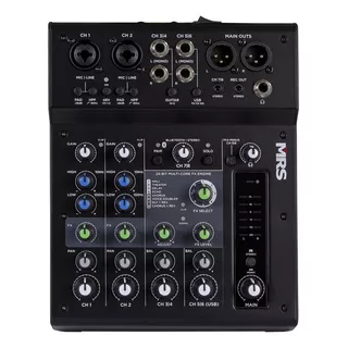 Mezcladora De 8 Canales Con Dsp Y Bluetooth Mrs8-mix Morriso