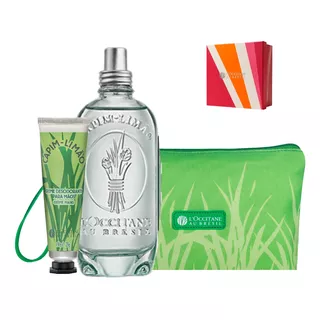 Kit Presente Perfume Mulher Capim-limão L´occitane Au Brésil