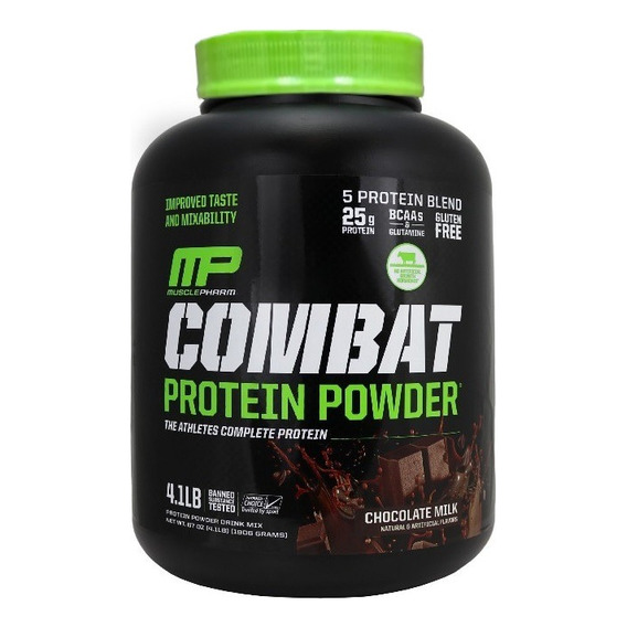 Proteína Musclepharm Combat Protein Powder 4lb/1.9kg 52 Srv