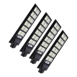 Pack X4 Foco Solar 400w Foco Led Focos Solares Potentes