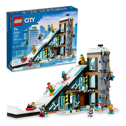 Kit Lego City Centro De Esquí Y Escalada 60366 1045 Piezas