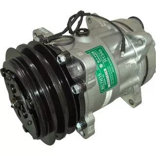 Compressor 7h15 8 Orelhas 12v Trator Compati Massey Ferguson