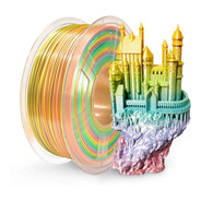 Filamento Pla + Silk Rainbow 02 - Impressora 3d Reprap3d 