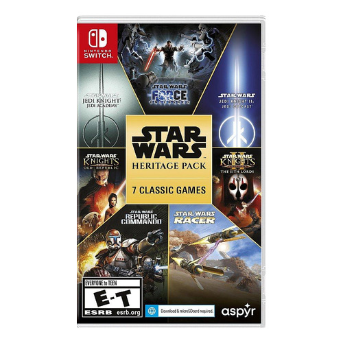 Juego Star Wars Heritage Pack Nintendo Switch Media Física