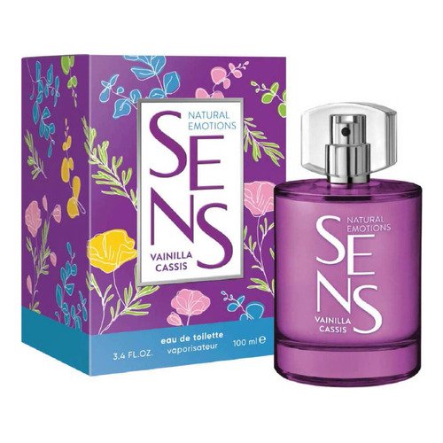 Sens Vainilla Cassis Edt 100 Ml Perfume Mujer