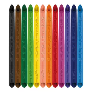Set Lápices Innovadores Durables Maped Infinity X 12 Colores