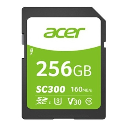Tarjeta De Memoria Sdxc Acer Sc300 256gb