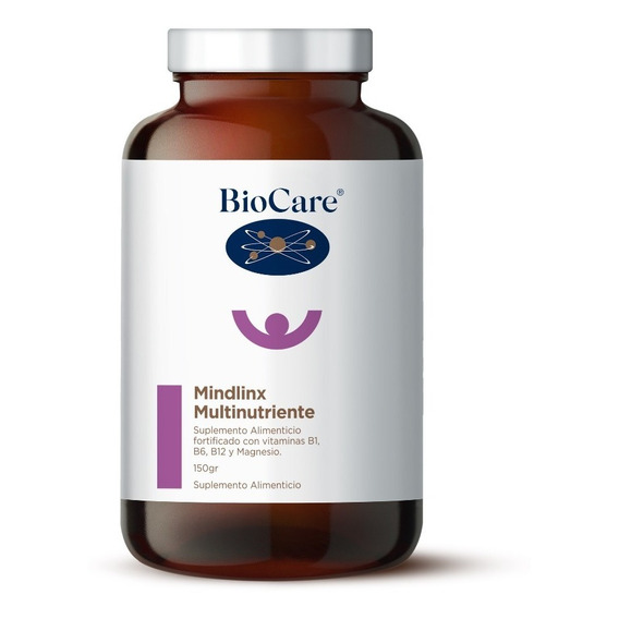 Biocare Mindlinx Multinutriente Multivitaminico Fortificado Sabor Damasco Y Vainilla