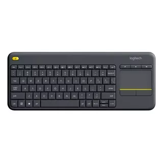 Teclado Inalámbrico Logitech K400 Plus Qwerty Español Color Negro