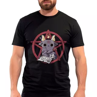 Playera Baphy With Cats Baphomet Baby