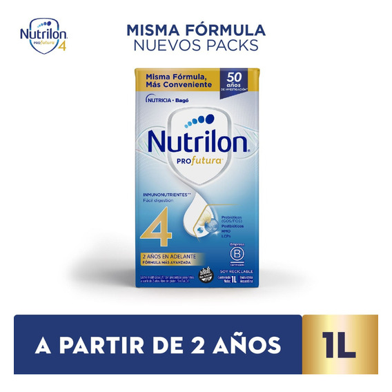 Nutricia Bagó Nutrilon Profutura 4 Líquida - Brick 1L