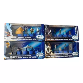 Star Wars 5 Figuras Pepsi Vintage Set, Lote De 4 Sets