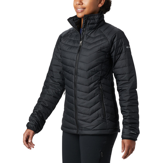 Casaca Columbia Mujer Powder Lite Negro