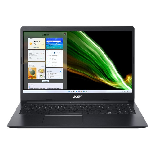 Notebook Acer Aspire 3 A315-34 negra 15.6", Intel Celeron N4000  4GB de RAM 500GB HDD, Intel HD Graphics 620 1366x768px Windows 10 Home