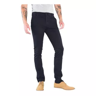 Pantalón Hombre Vestir Gabardina Oggi Jeans Chinos Slim Fit