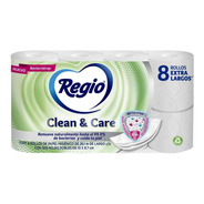 Papel Higiénico Regio Clean & Care 8 Rollos