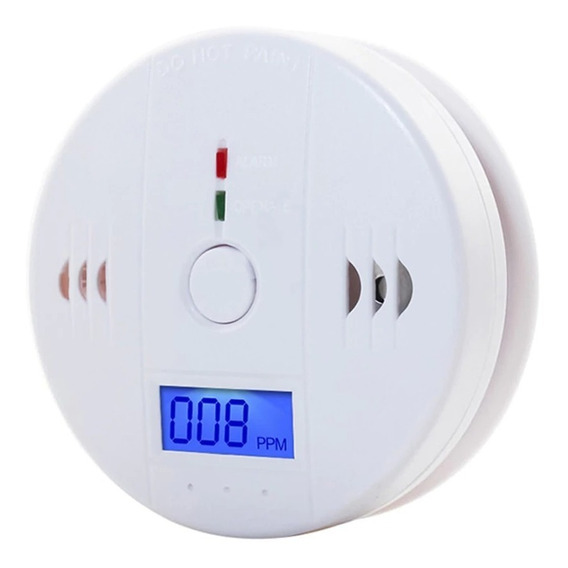 Alarma Detector De Monóxido De Carbono Autónomo Digital