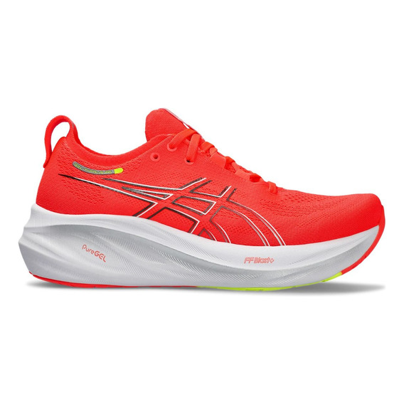 Tenis Asics Mujer Gel Nimbus 26 Rojo Running B601600