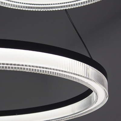 Lampara Colgante Luxe 40cm 22w Diseño Moderno Novedad Vk