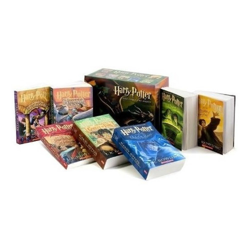 Saga Completa Harry Potter (en Inglés) - 7 Libros En Caja