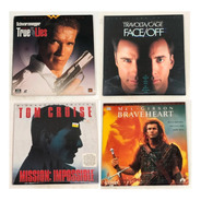 Braveheart True Lies Face Off Mission Impossible Laser Discs