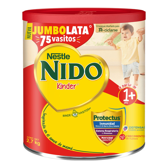 Leche En Polvo Nido Kinder 2.7 Kg