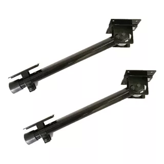 2x Suporte Prolongador P/ Sensor E Câmera Cftv Aluminío 60cm