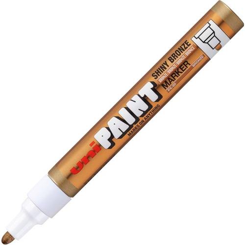 Marcador Uni Paint Px-20 Trazo 2,2-2,8 Mm Color Shiny Bronce