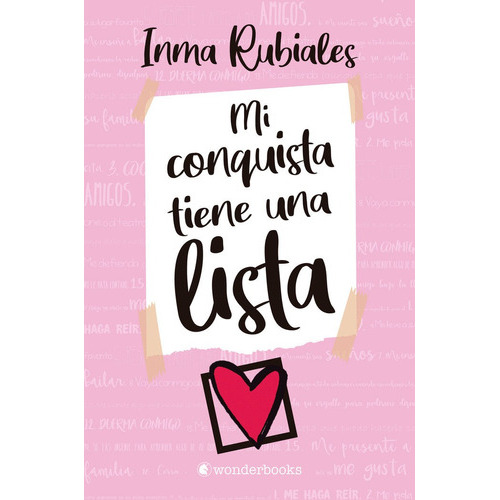 Mi Conquista Tiene Una Lista, De Rubiales, Inma. Editorial Wonderbooks, Tapa Blanda En Español